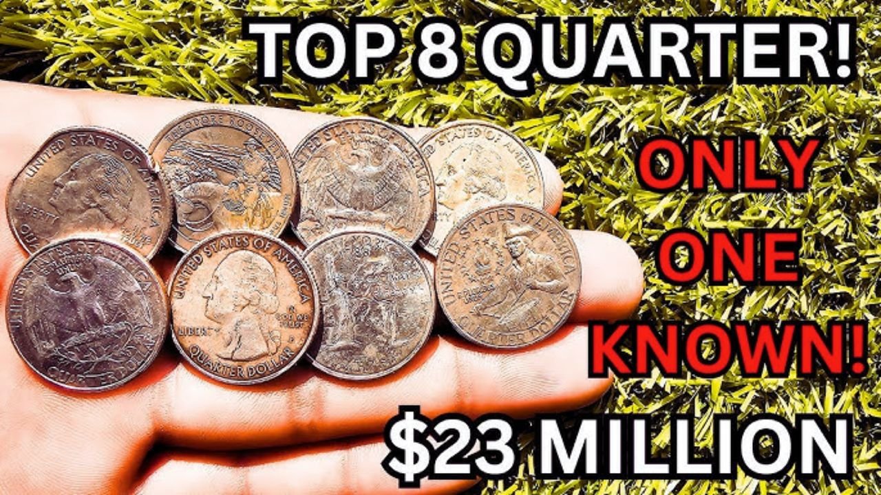 8 Quarters Worth More Than Gold Bars The Secret to Their Million-Dollar Value