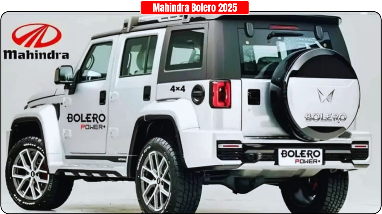 Mahindra Bolero 2025 Launch Smart Features, 7-Seater & 36 KML Mileage at ₹8,950 EMI!